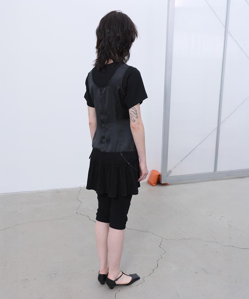 LCDC™ Layered Slip Dress (Black)