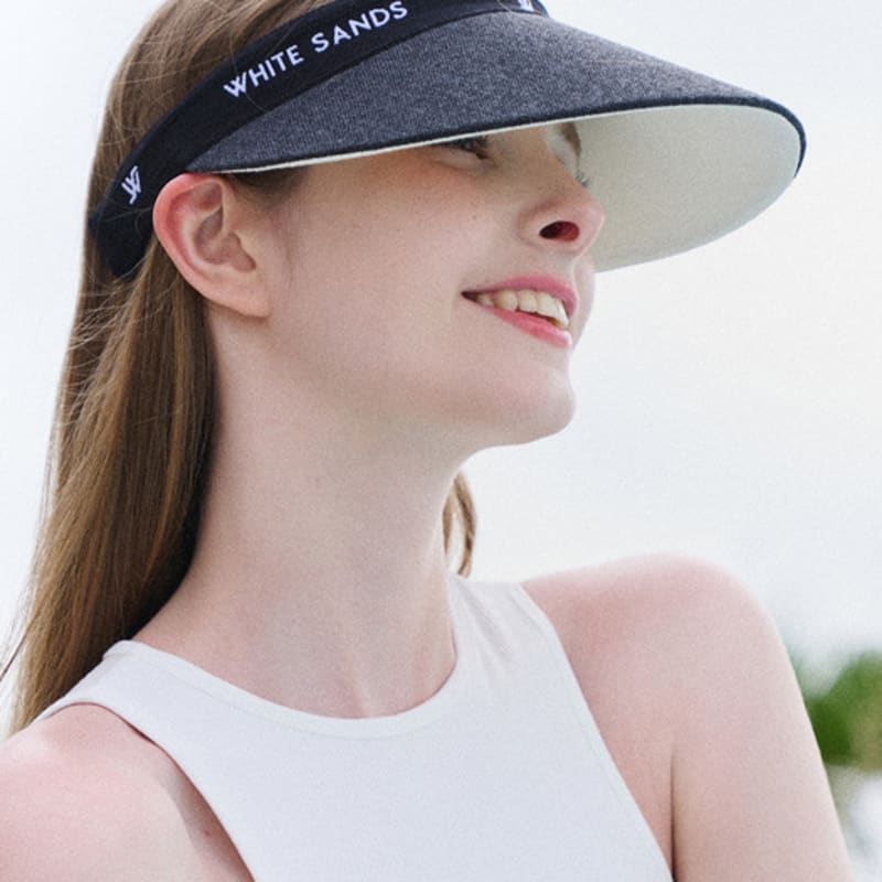 

WHITE SANDS My Way Sun Cap New PK Reversible Camel Charcoal/Ivory Charcoal X Ivory_Free