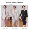 Women's Formal Mid-Sleeve Blazer & Dress Set