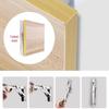20-inch Stainless Steel Triangular Shelf Brackets