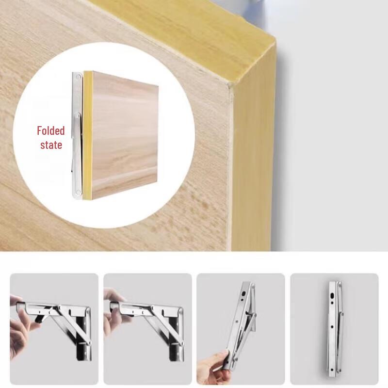 20-inch Stainless Steel Triangular Shelf Brackets