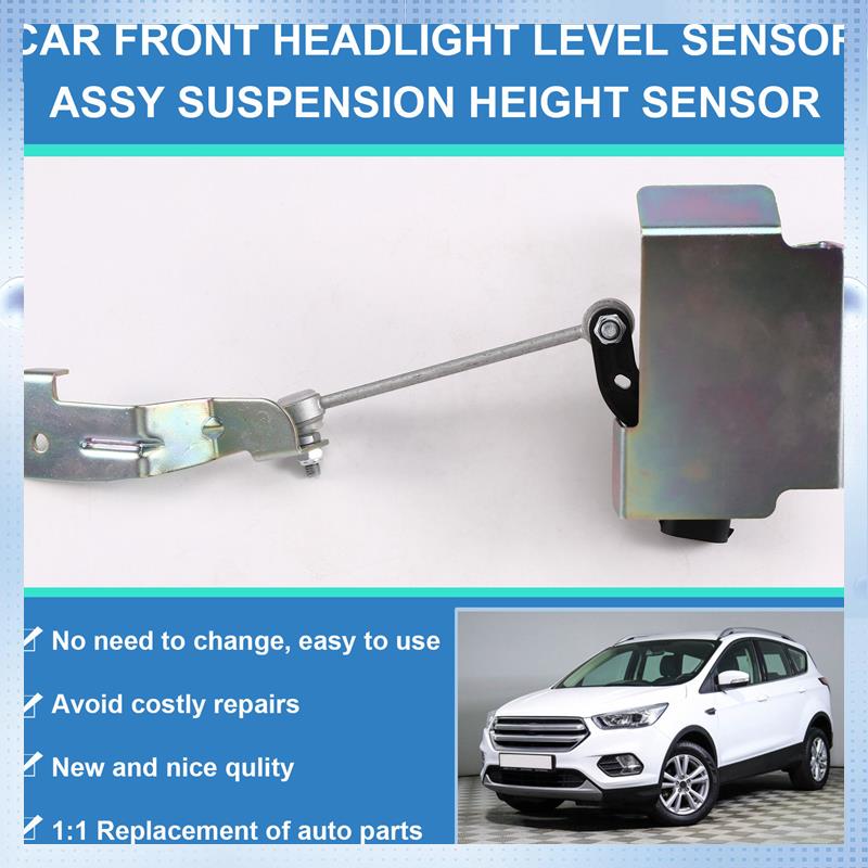 NEW-Car Rear Headlight Level Sensor Assy For Ford Kuga 12-19 Suspension Height Sensor Bracket CV61-13D036-A CV61-13D036A