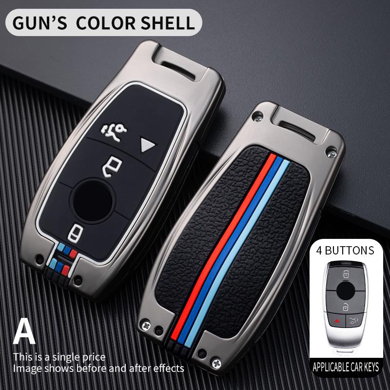 Mercedes-Benz Key Case for E-Class, C260L, C200L, A200L, E260, and GLC Luxury Models