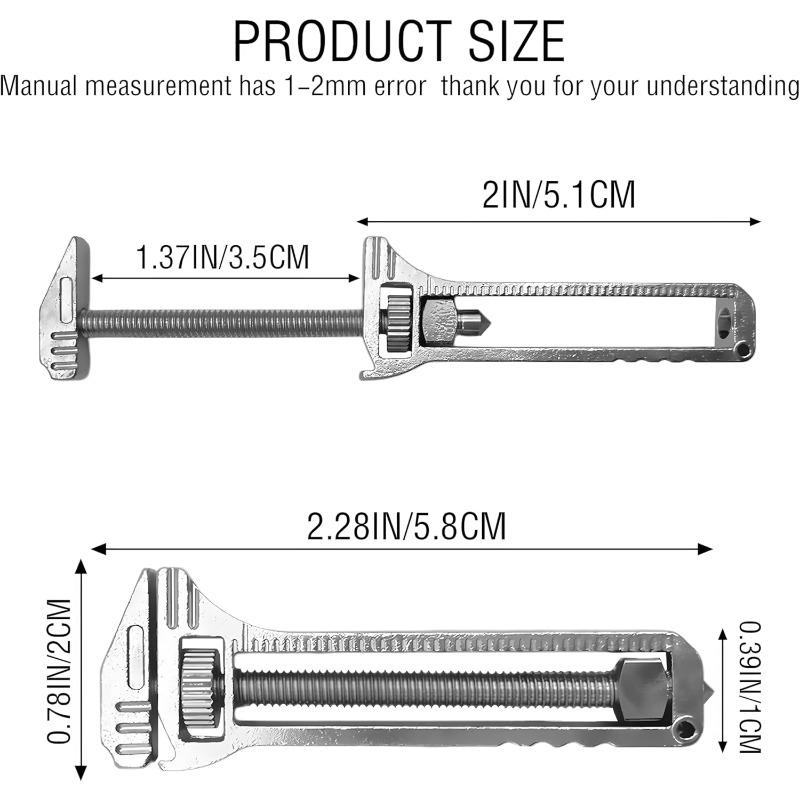 EDC Compact Multi-Tool Keychain Pocket Knife Screwdriver Set Camping Survival Outdoor Portable