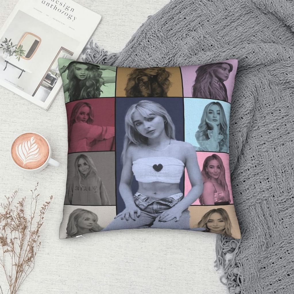 Bedroom Decorations Sabrina Carpenter Eras Tour  Pillowcases Stuff  Pillow Covers Square Multi Size