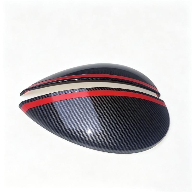 Headlight Brow Trim Pair for Listed F55 F56 F57 Models, Left Right Accent Covers with Adhesive Backing and Coated Finish