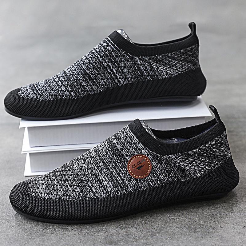 YRZL Mens Loafers Thin Bottom Mesh Summer Lightweight Driving Moccasins Slip on Casual Shoes for Men Walking Shoes