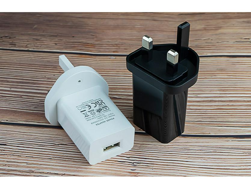 UK 5V1A/2A Phone Charger, UKCA Certified 5W USB Power Adapter, Ideal Accessory