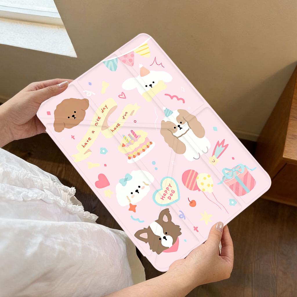 Y Fold Tablet Case For iPad10.2 7/8/9th SamsungS7 11 iPad 11th 2025 SamsungS9 S10 Plus 12.4 iPad 4/5th 10.9 Huawei 11 2021-2023