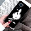 Mittelfinger Hülle Für Honor Magic 8 5 6 7 Lite Honor 200 400 Pro 50 70 90 X9d X9b X9c X9a X8c X8b Win RT