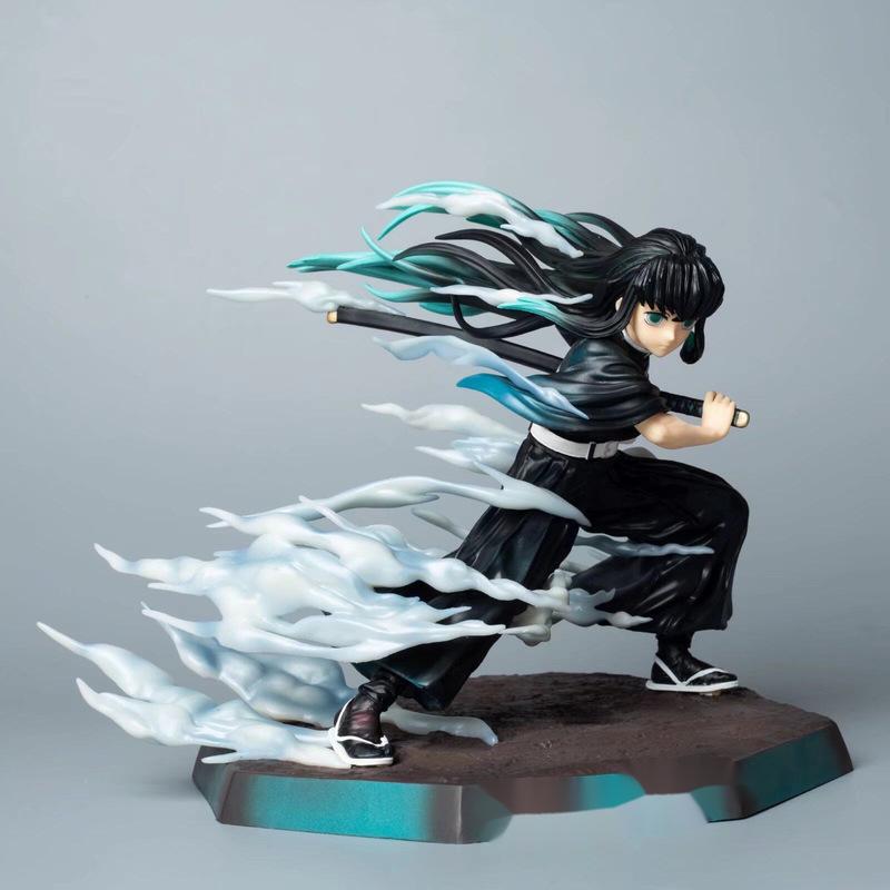 Gk Statue Demon Slayer Nine Hashira Series – Muichiro Tokito Mist Pillar Anime Figure Collectible Pvc Model Action Doll Toy Present