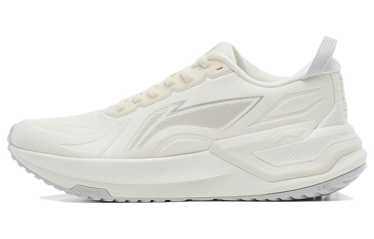 Li Ning YueYing 3.0 Comfortable Round Toe Cushioning Slip Resistant Cushioning Slip Resistant Low top Running Shoes ARHT020-11 37.5