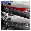Sticker For Renault Megane 3 RS 2009 2010 2011 2012 2013 2014 2015 Car Real Soft Carbon Fiber Below Dashboard Air Vent Trim