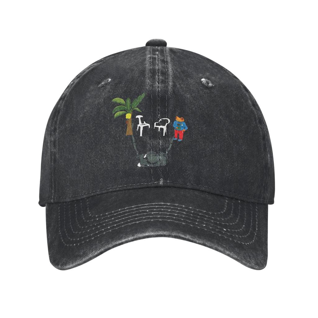 Primavera Debi Tirar Mas Fotos Gorra de Béisbol Gafas de Sol Conejitos Estampado de Protector Solar Lavado Hip Hop Sombreros Unisex-Adolescentes y2k Gorras de Béisbol