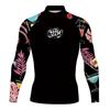 UV Protection Long Sleeve Rash Guard Surfing Diving Swimming Men Women Adult Summer Sportswear