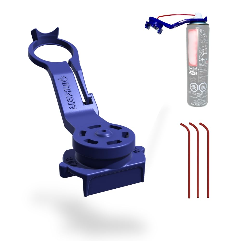 Oinker Motorcycle Chain Applicator | Mess Free Chain Chain Attachment | For 428 Chain Sizes