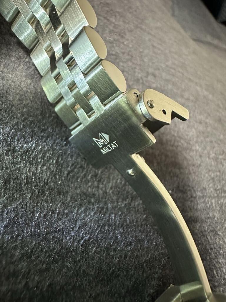 [USED]CASIO EDIFICE EFB-730DJ Chronograph Sapphire Steel Watch with Taikonaut Jubilee Bracelet