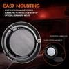 Red LED Strobe Light, 24W IP65 Waterproof LED Strobe Lights for Trucks, 8 Kinds Flash Modes Strong Magnetic Mount 12V-24V Emergency Strobe Lights for