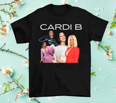 Rare Cardi B Signature Collection Black All Size Unisex T-Shirt Unisex T-Shirt