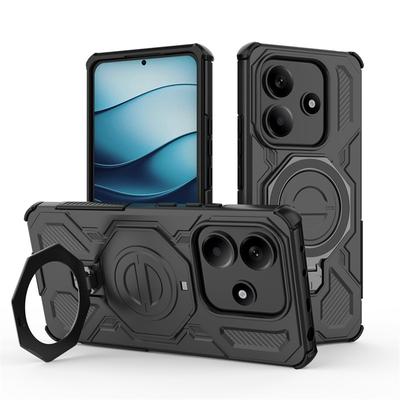 Για θήκη Xiaomi Redmi Note 14 5G Κάλυμμα Redmi Note 14 Βάση Μαγνητική Ασύρματη Φόρτιση Προστατευτική Θήκη Τηλεφώνου Για Note 14 5G Funda