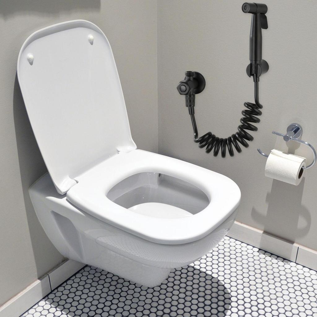 Stainless Steel Toilet Bidet Sprayer Set,Bathroom Water Pressure,Portable Cloth Diaper