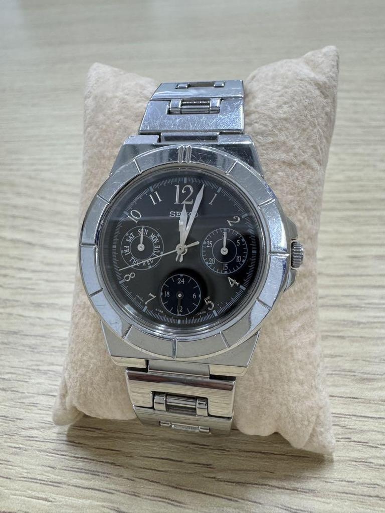 [USED] Seiko LUKIA Quartz Women's Watch with Black Dial