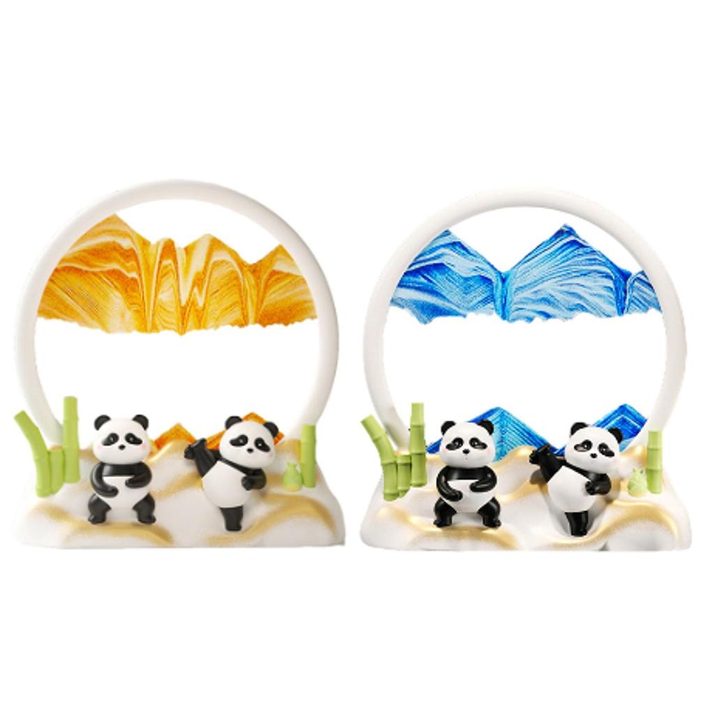 Moving Sand Art Picture Decorative Crafts 3D Dynamic Sand Art Liquid Motion