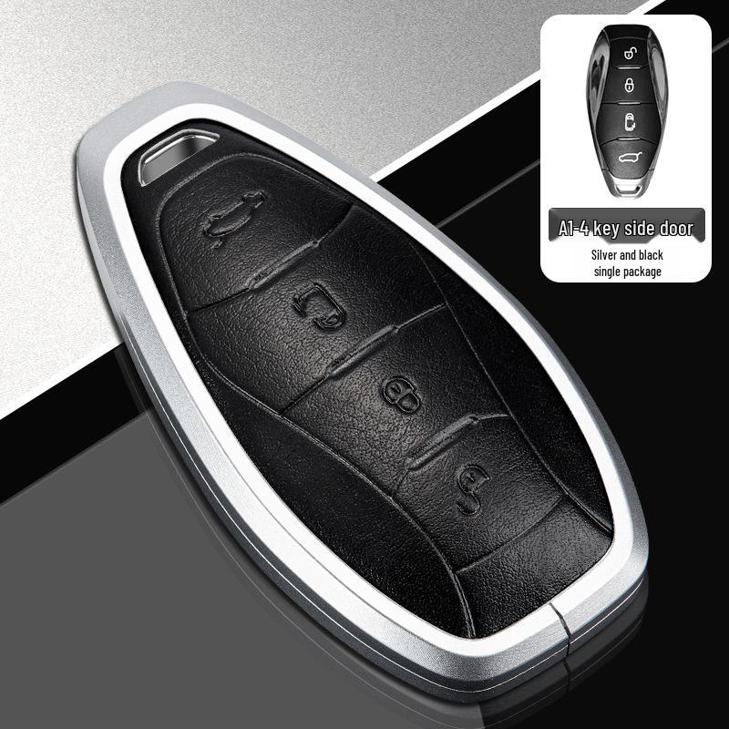 Premium Biao Che Zu Hongqi H5/HS7 Key Case for Men & Women – Full-Cover Protective Bag