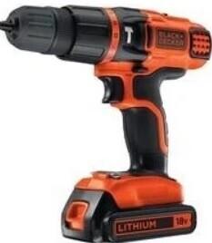 Дрель-шуруповёрт Black & Decker BDCH188N-XJ