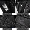 Motorcycle Gloves Touchscreen Motocross Dirt Bike Riding Glove With Carbon Fiber Protective Hard Knuckles For Men Women Model MD66