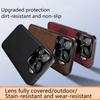 For Xiaomi 15S Pro Case PU+TPU+PC Phone Back Cover with Metal Lens Frame