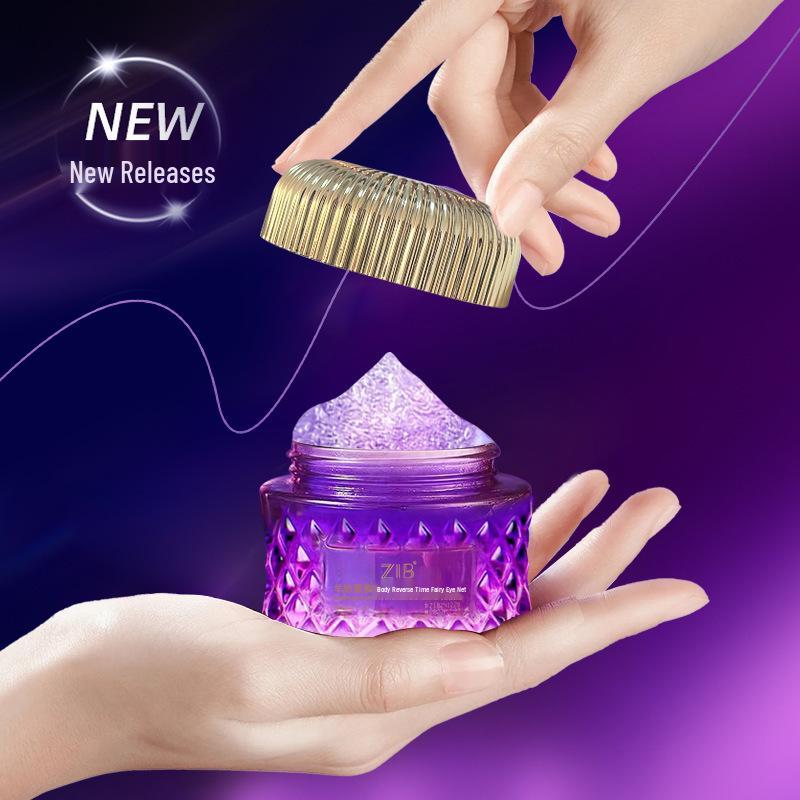 ZIB Placenta Améthyste Crème Yeux Anti-Âge: Hydrate, Hydrate, Réduit les ridules, Améliore les cernes.