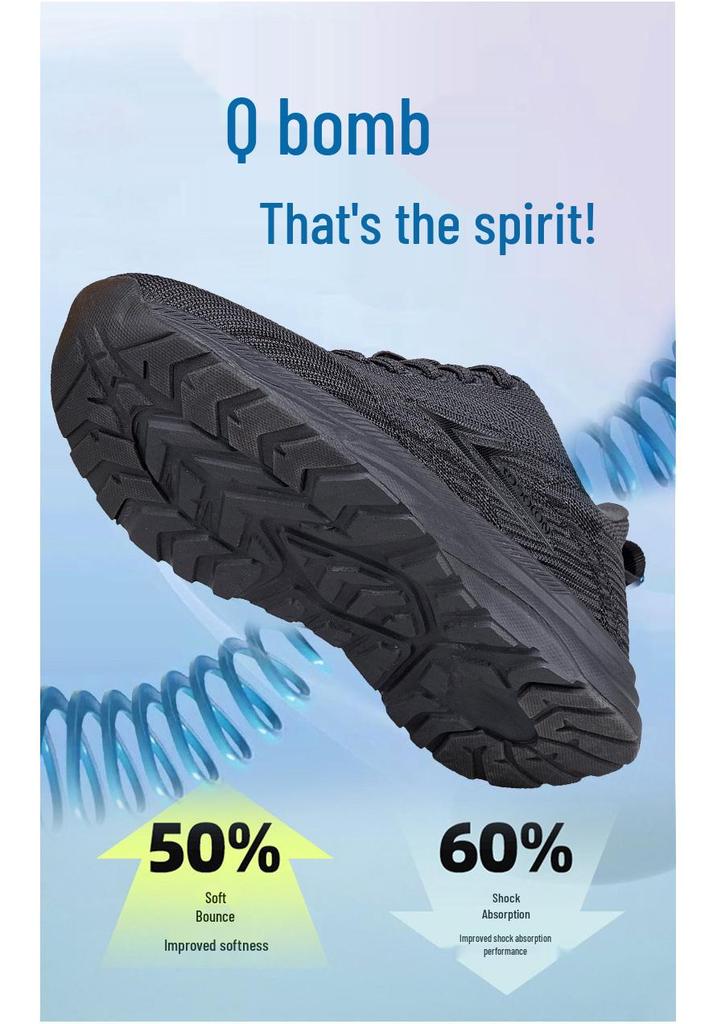 Elderly Comfort Shoes: Non-Slip, Lightweight, Soft Sole for Women & Men in Spring/Autumn Styles
