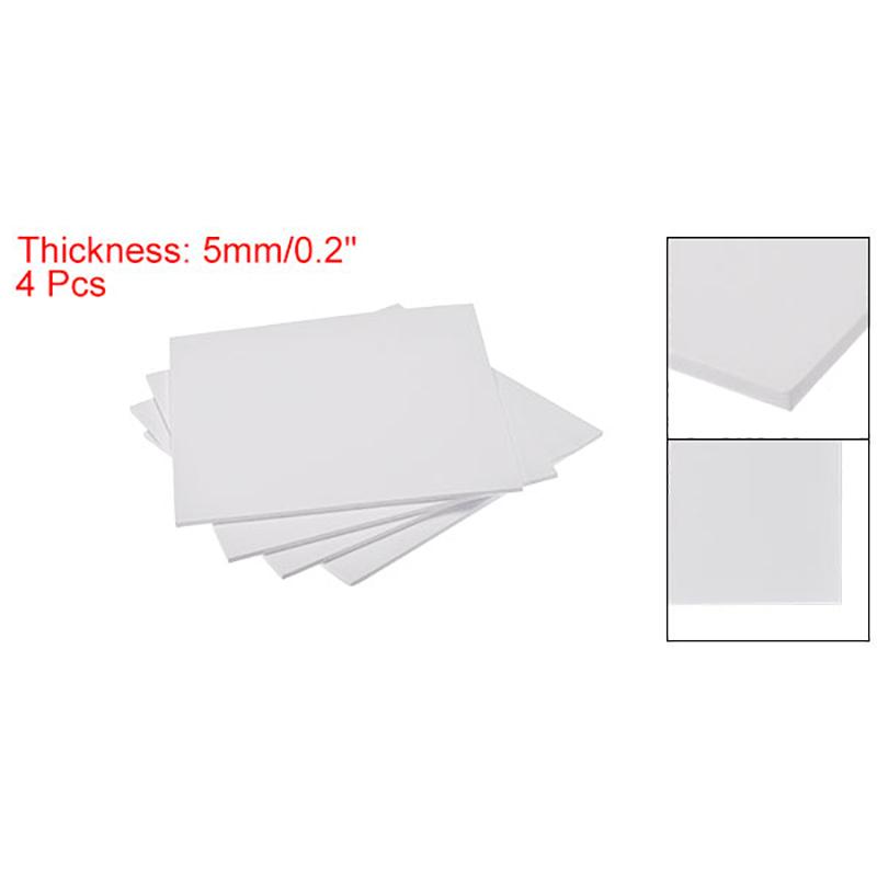 4Pcs 5mm Thick EVA Foam Sheets Spone Foam Craft Eva Sheets DIY Handmade Model Making Material 10 X 10 Inch