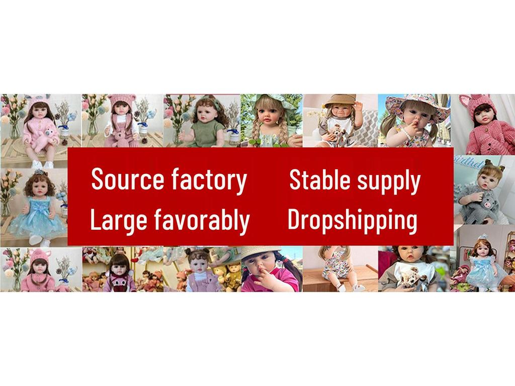 55cm Waterproof Vinyl Reborn Dimple Doll Playset