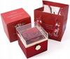 Eternal Rose In A Rotating Box Valentine's Day Gift Jewelry Box + Necklace