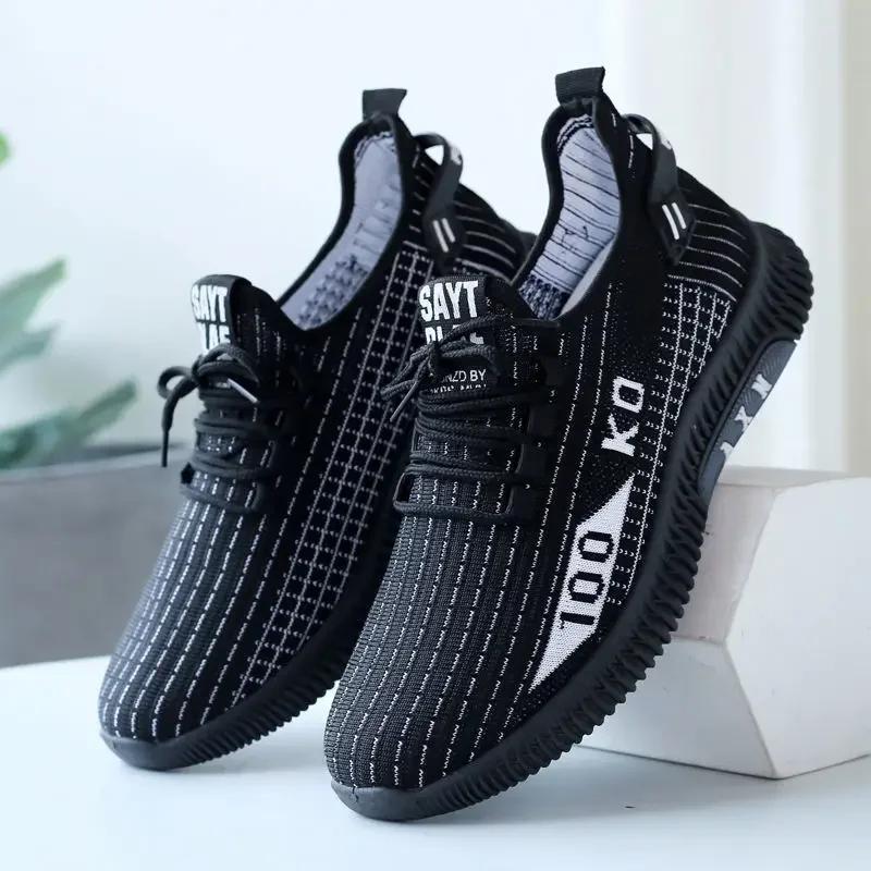 

Men Outdoor Casual Sports Winter Summer Spring Autumn Sneakers Breathable Men s Shoes Soft Soled Fall Mesh Mens Male Running Tenis Masculino 44