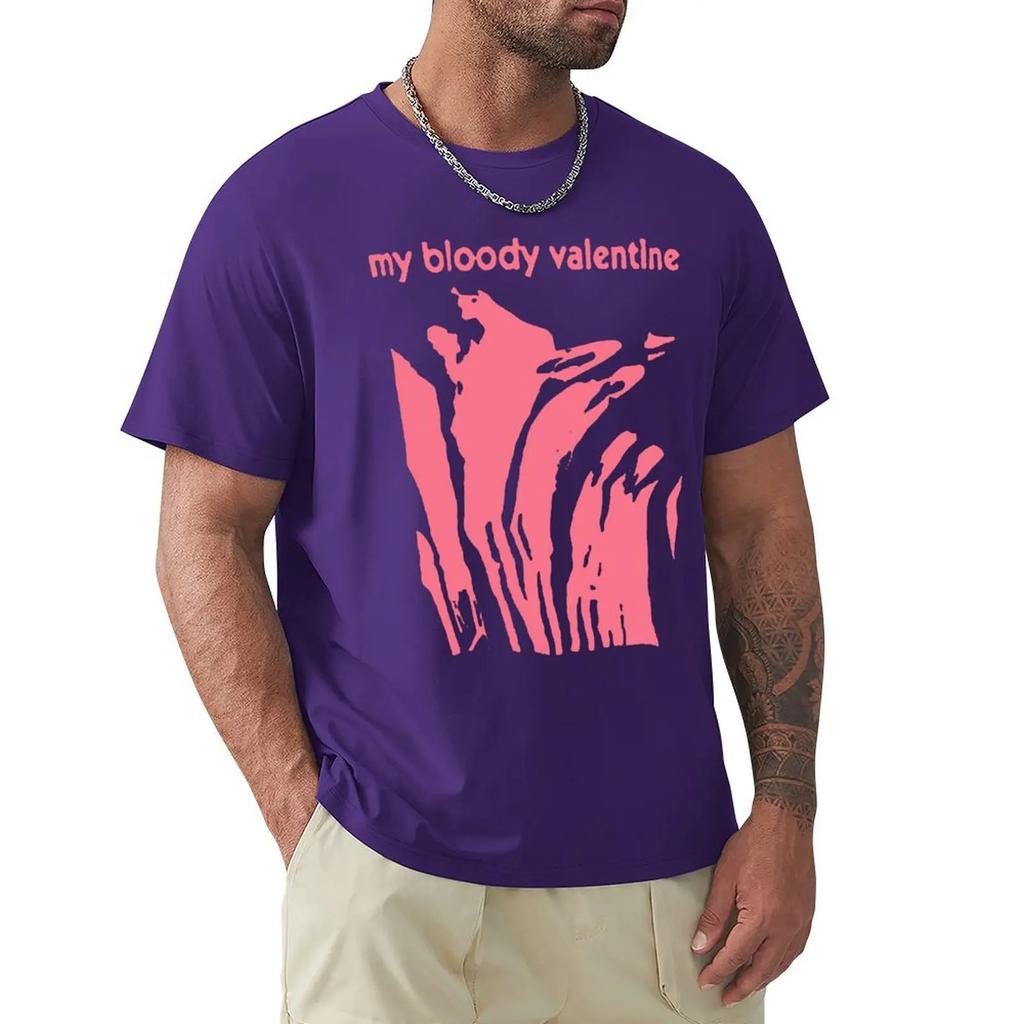 VINTAGE RARE My-Bloody-Valentine T Shirt Harajuku Short Sleeve T-shirt 100% Cotton Graphics Tshirt Tops