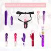 SM Belte Vibrator Sele Holder Justerbar midje Bærbar Design Begrenset tvungen stropp For Dildo Wand Massasjeapparat Voksen Sexleketøy
