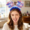 Independence Day 0th Anniversary Headband Decoration Adult And Children Patriotic Party Headband Dress Up