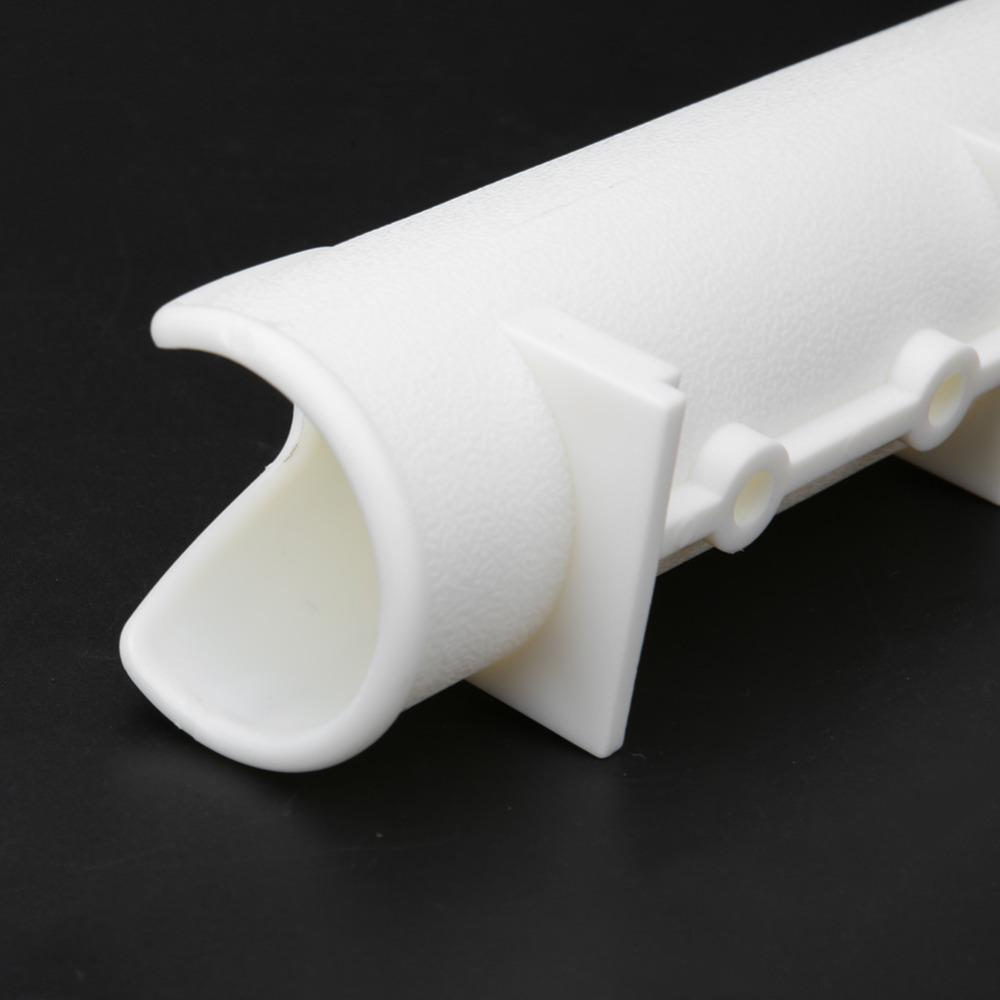 Single Hole Fishing Rod Holder PVC Fishing Rod Stant Durable Fishing Rod Bracket for Anglers