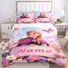 Custom Textile Mermaid Garden Bedding 3 Piece Set HD Print Duvet Cover Pillowcases for Teens Adult Bedroom Decoration