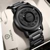 Personalisierte Herren-Armbanduhr mit Magnetroller, trendiges Design, moderne Technologie, rahmenloses Design