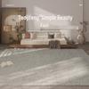 Wabi-Sabi Plush Waterproof Carpet - 2024 Luxury for Living Room or Bedroom