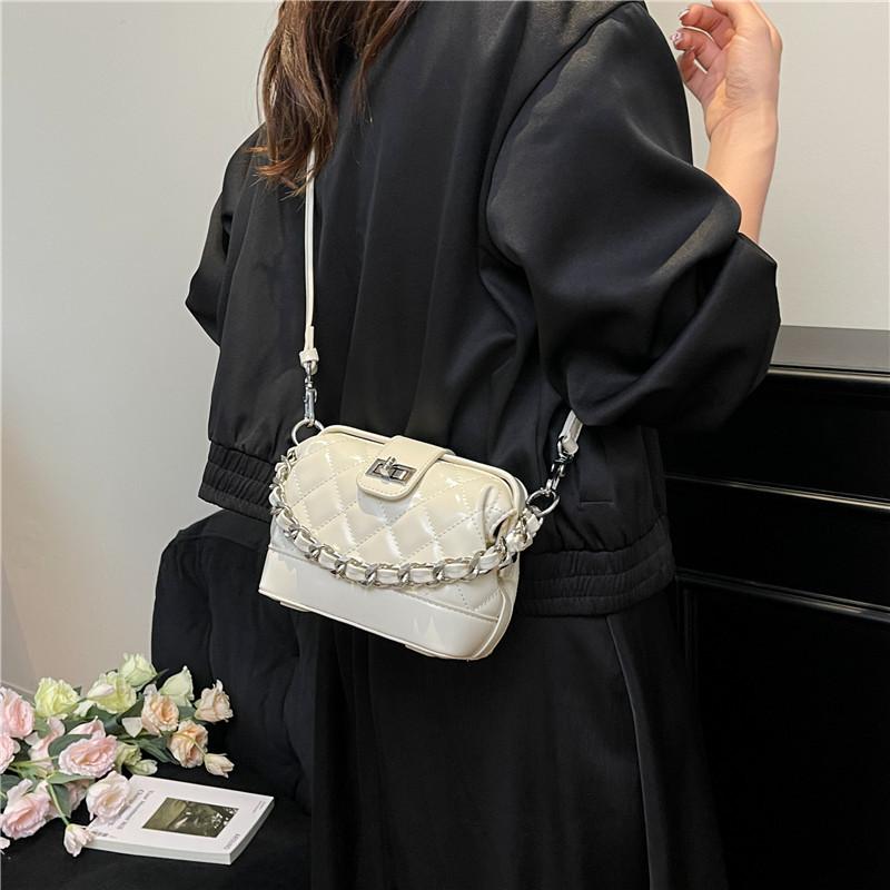 Trend diamond chain shell bag new high-end fashion shoulder bag women's bag