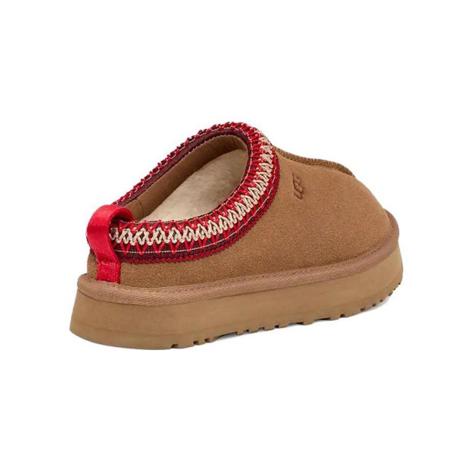 UGG Tazz šlepetės vaikams kaštoninės spalvos vaikiški sportbačiai rudi 1143776K-CHE