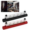 Power Distribution Block M6 Screw 6 Terminal Bus Bar DC 12V‑48V 150A for Automobile Boat