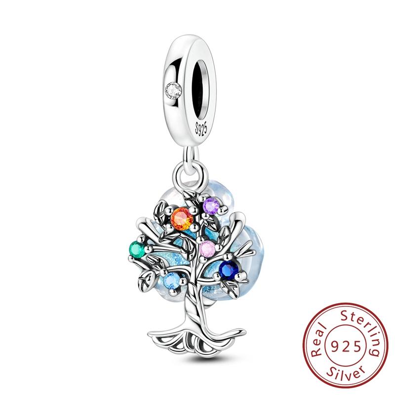 Original Copper Charms Bead Rose Heart Wings Bowknot Charm For Bracelet Pendant Women Girl Fine Diy Jewelry Gift