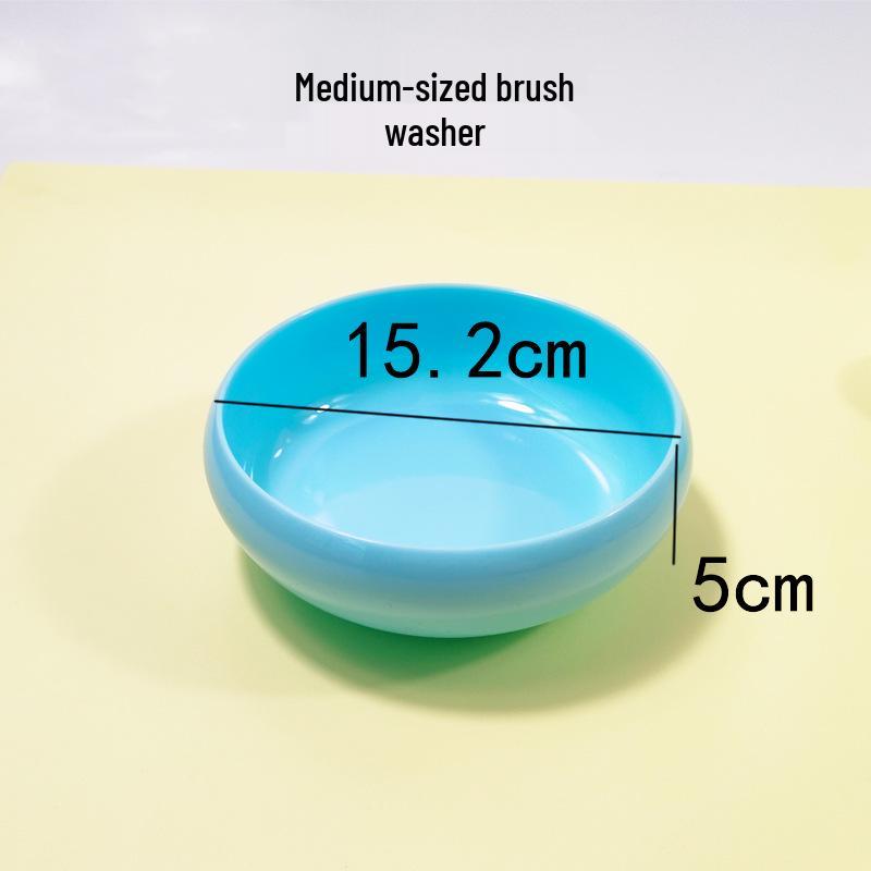 Wuzhishan Imitation Jade Inkstone Calligraphy Starter Set: Palette, Water Dish, Paperweight, Pen Holder