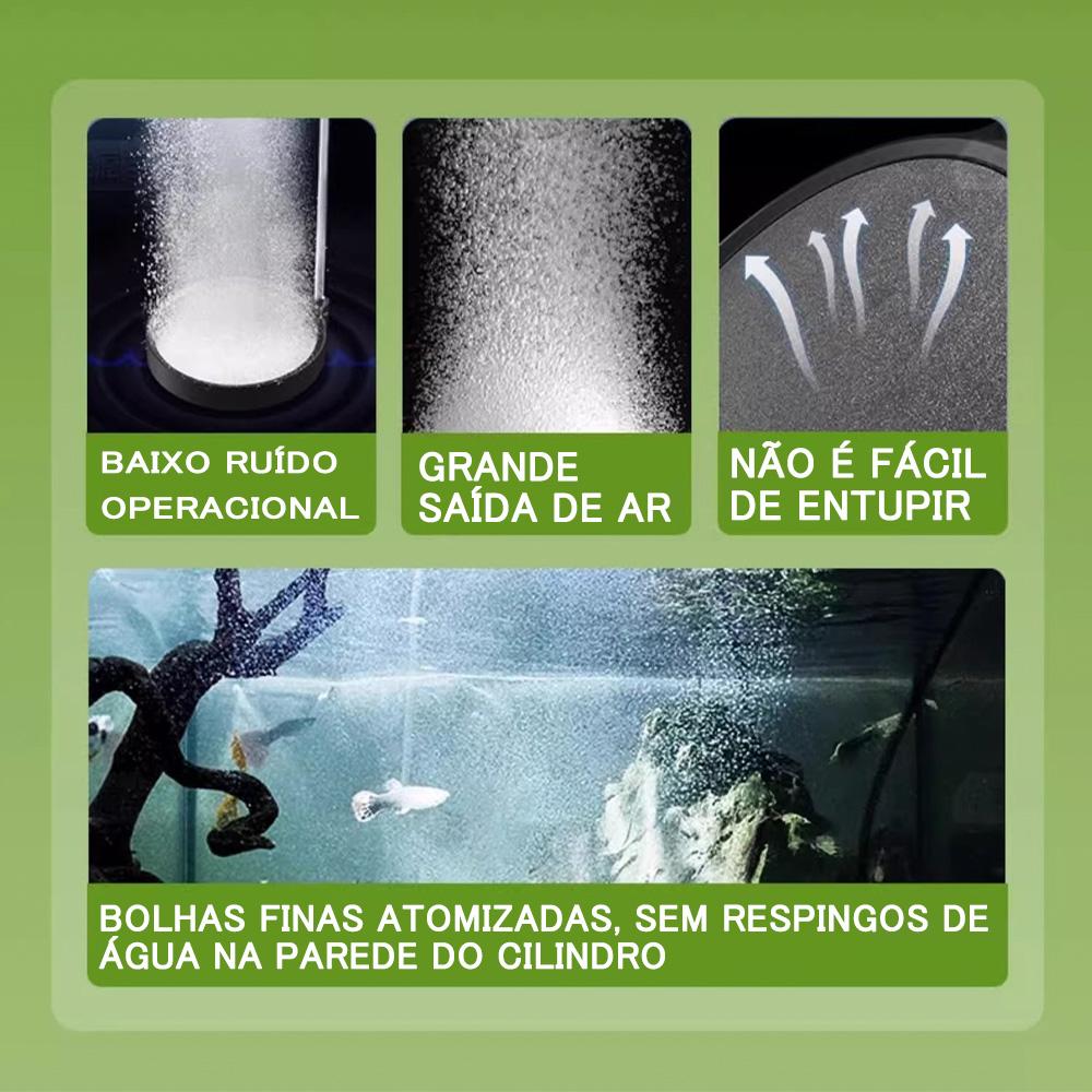 Portable Super Silent Aquarium Air Pump USB Power Supply Oxygen Pump